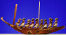 Artist unknown / Model Boat with Figures / 2133 B.C. - 1786 B.C.