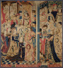 probably Tounai / Queen Esther and King Ahasuerus / 1460 - 1470