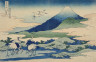 Katsushika Hokusai / Fuji from Umezawa / 1825 - 1829