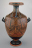 attributed to  the White Sakkos Painter / Red-Figure Hydria / about 320 B.C.