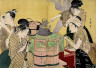 Kitagawa Utamaro / The Kitchen / about 1795