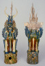 Tang dynasty / Pair of Earth Spirits from a Tomb Retinue / early 8th century