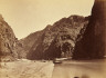 Timothy O'Sullivan / Black Canon, Color River, Looking Above from Mirror Bar / 1871