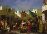 Eugene Delacroix / Fanatics of Tangier / 1837 - 1838