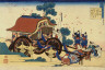 Katsushika Hokusai / The Bullock-Cart of Sugawara Michizane / about 1839