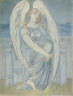 Simeon Solomon / Seated Angel / 1883