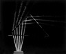 Berenice Abbott / Beams of Light Through Glass / about 1960