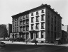 Berenice Abbott / Fifth Avenue Houses, Nos 4,6,8, Manhattan / 1936