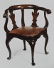 Attributed to Joseph Armitt / Roundabout chair / ca. 1740-1750