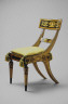 Attributed to Hugh Finlay / Side chair (one of a set of five) / 1815-1820