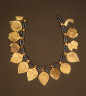 Mesopotamian / Headdress with leaf-shaped ornaments / 2600-2500 B.C.