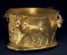 Northwestern Iran / Cup with frieze of gazelles / early 1st millennium B.C.