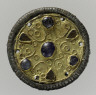 Frankish / Pair of Filigree Disk Brooches / First half 7th c.