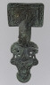 Frankish / Pair of Square-Headed Bow Brooches / Mid 6th c.