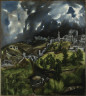 El Greco (Domenikos Theotokopoulos) / View of Toledo / undated