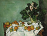 Paul Cézanne / Still Life with Apples and a Pot of Primroses / early 1890s