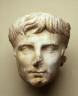 Roman / Portrait head of the Emperor Augustus / ca. A.D. 14-30