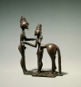 Greek / Statuette of a man and centaur / ca. 750 B.C.