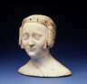 Jean de Liège / Bust of Marie de France (1327-41), Daughter of Charles IV of France / 14th century