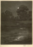 E.L. Laur / Moonlight on the Credit / 1915