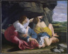 Orazio Gentileschi / Lot and His Daughters / c. 1621-1624