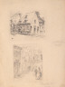 H. Ivan Neilson / Drawings for "Montcalm Headquarters, Quebec" and "Champlain Street, Quebec" / 1911