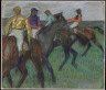 Edgar Degas / Race Horses / c. 1895-1899