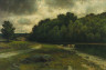 Homer Watson / On the Grand River at Doon / c. 1880