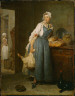 Jean-Siméon Chardin / The Return from the Market / 1738