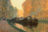 Clarence Gagnon / Canal Boat / 1908