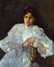 William Merritt Chase / Girl in White / ca. 1890