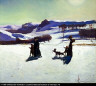 Rockwell Kent / Snow Fields (Winter in the Berkshires) / 1909