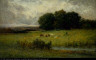 Edward Mitchell Bannister / Bright Scene of Cattle near Stream / n.d.