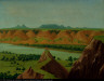 George Catlin / Big Bend on the Upper Missouri, 1900 Miles above St. Louis / 1832