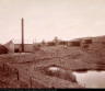 William H. Rau / Oil Pumping Station, near Athens, for the Lehigh Valley Railroad / 1899