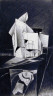 Mehrdad Yazdani / Overland Avenue House/Studio Los Angeles, California, Exterior Studies / 1990