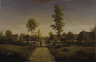 Pierre-Étienne-Théodore Rousseau / The Village of Becquigny / c. 1857