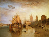 Joseph Mallord William Turner / Cologne: The Arrival of a Packet-Boat: Evening / 1826