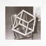 Gerhard Richter / cube on lawn chair from the portfolio 9 Objekte / 1969