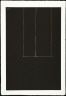 Robert Motherwell / London Series I [Marlborough Untitled #14] [black] / 1970-1971