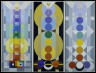 Charmion von Wiegand / Triptych, Number 700 / 1961