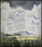 Charles Burchfield / Overhanging Cloud in July / 1947-1959