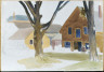 Hopper, Edward / (Houses with Tombstones) / (1926)