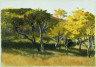 Hopper, Edward / (Trees on a Hill) / (1938)