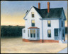 Hopper, Edward / Cape Cod Sunset / (1934)