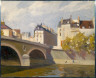 Hopper, Edward / Bridge on the Seine / (1909)