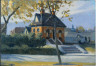 Hopper, Edward / (Small Town Station) / (1918)-(1920)