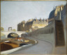 Hopper, Edward / (Le Quai des Grands Augustins with Tree) / (1907)