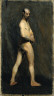 Hopper, Edward / (Standing Male Nude) / ca. 1902-1904