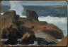 Hopper, Edward / (Waves Crashing on Rocks, Monhegan) / (1916)-(1919)